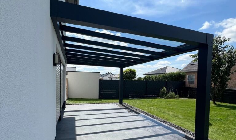 VERA Zadaszenie tarasowe z ukrytym spadkiem